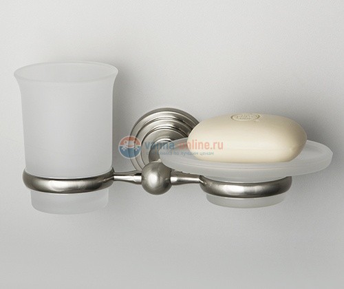 Держатель стакана и мыльницы WasserKRAFT Ammer 7026 Держатель стакана и мыльницы WasserKRAFT Ammer 7026