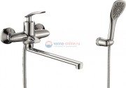 Смеситель Rush Island IS6535-51 для ванны и душа, хром