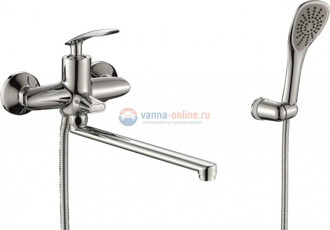 Смеситель Rush Island IS6535-51 для ванны и душа, хром Смеситель Rush Island IS6535-51 для ванны и душа, хром