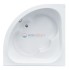 Ванна акриловая Santek Канны 1WH111983 150 х 150 см с монтажным комплектом 1WH112432