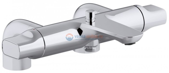 Смеситель Jacob Delafon Aleo E72287-CP для ванны и душа, хром Смеситель Jacob Delafon Aleo E72287-CP для ванны и душа, хром