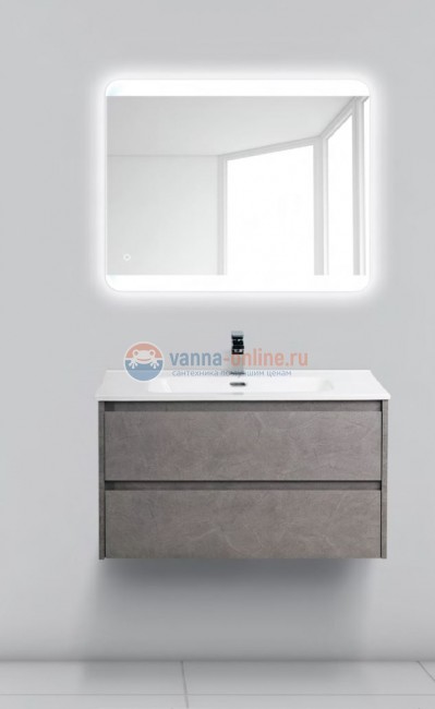 Тумба под раковину BelBagno Kraft KRAFT-900-2C-SO-PG, подвесная