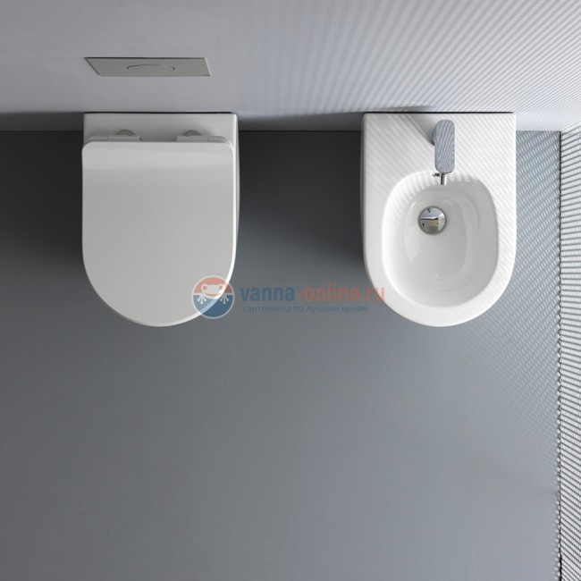 Биде напольное 510х365мм., AXA Glomp