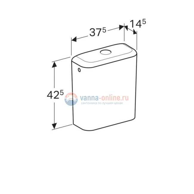 Напольный унитаз Geberit iCon Square 200920/228950