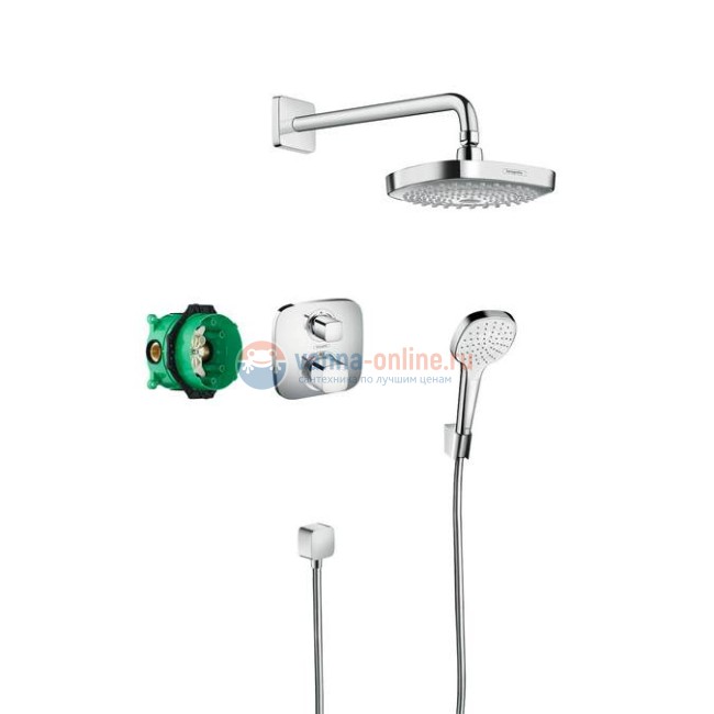 Душевой комплект Hansgrohe Croma Select E 27294000 / Ecostat E Душевой комплект Hansgrohe Croma Select E 27294000 / Ecostat E