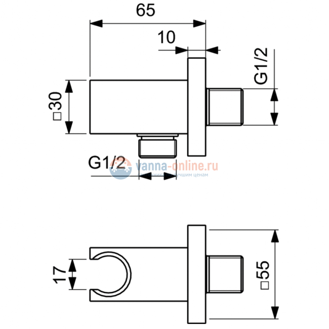 Промо комплект "ВСЕ для встройки ALL IN ONE" Ideal Standard CERATHERM C100 A7572AA Промо комплект "ВСЕ для встройки ALL IN ONE" Ideal Standard CERATHERM C100 A7572AA