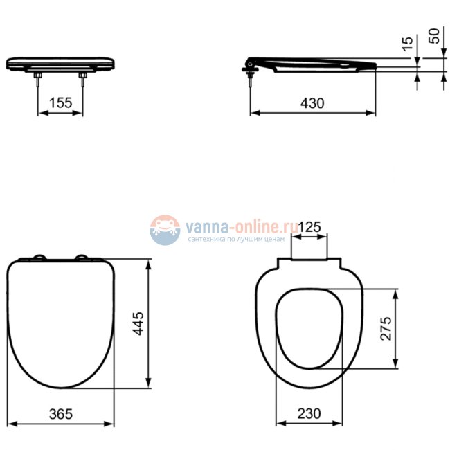 Промо комплект I.life 3 в 1 с унитазом T471601 IS i.life A, сиденьем и крышкой  T467601 IS i.life A и инсталляцией R020467 PROSYS 120 M