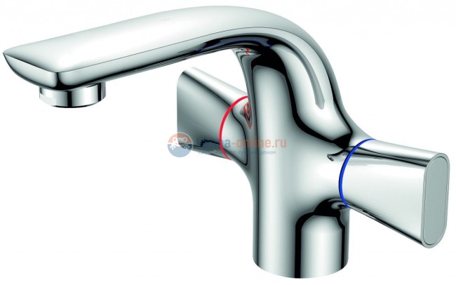 Смеситель Orange Lotos M32-021cr для раковины без донного клапана, хром Смеситель Orange Lotos M32-021cr для раковины без донного клапана, хром