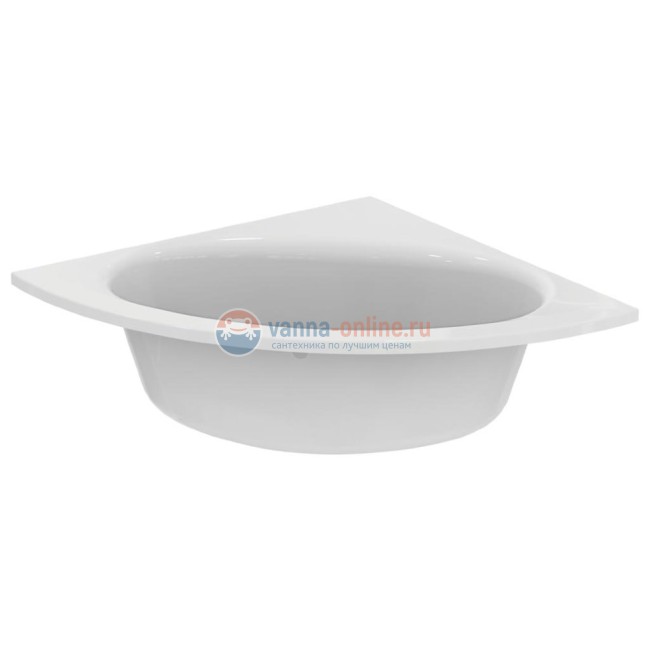 Встраиваемая угловая акриловая ванна 140х140 см Ideal Standard E125001 CONNECT AIR