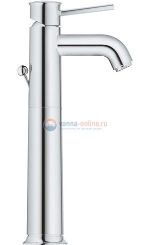 Смеситель Grohe BauClassic 32868000 для раковины свободностоящий, высокий