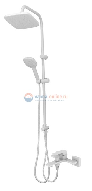 Душевая система Orange Lutz M04-944w, белый глянцевый Душевая система Orange Lutz M04-944w, белый глянцевый