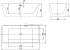 Ванна акриловая Ceramica Nova 170x80 см, прямоугольная, белый, FB05 Ванна акриловая Ceramica Nova 170x80 см, прямоугольная, белый, FB05