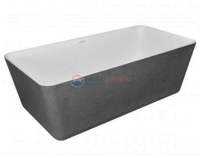 Ванна из искусственного камня NTBagno Victori NT305, 165 х 80 см