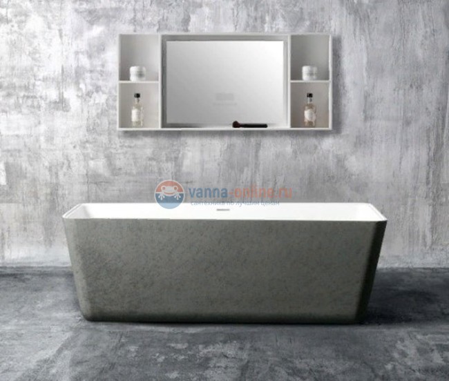 Ванна из искусственного камня NTBagno Victori NT305, 165 х 80 см