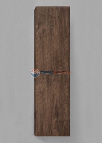 Шкаф-пенал подвесной BelBagno FLY-MARINO-1500-2A-SC-RW-P-R, 40 х 30 х 150 см, Rovere Moro/темно-коричневый, правосторонний