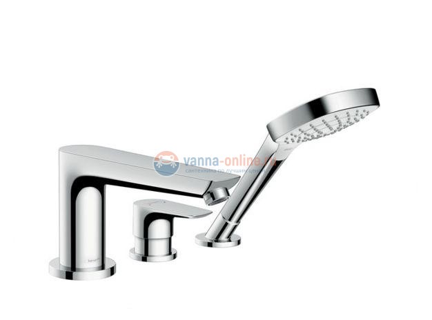 Смеситель Hansgrohe Talis E 71731000 на борт ванны, на 3 отверстия, хром Смеситель Hansgrohe Talis E 71731000 на борт ванны, на 3 отверстия, хром