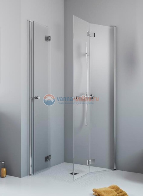 Душевой уголок Radaway Essenza New KDD-B 100 х 100 с дверями типа Bi-fold, с порогом Душевой уголок Radaway Essenza New KDD-B 100 х 100 с дверями типа Bi-fold, с порогом