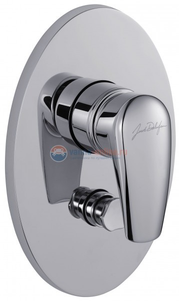 Смеситель Jacob Delafon Panache E98716-CP для ванны и душа, встраиваемый, внешняя часть Смеситель Jacob Delafon Panache E98716-CP для ванны и душа, встраиваемый, внешняя часть