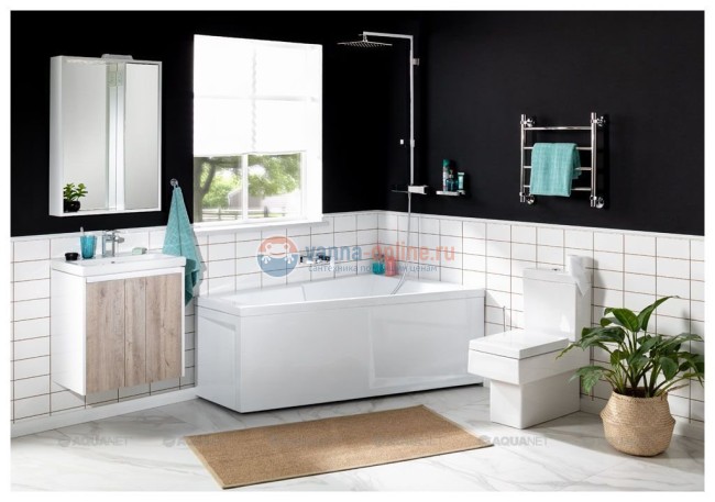 Ванна акриловая Aquanet Accord 150 x 100 см, левая/правая