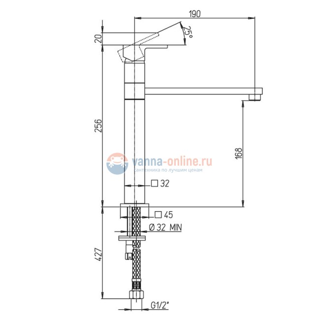 Смеситель для кухни Paini Dax-R Смеситель для кухни Paini Dax-R
