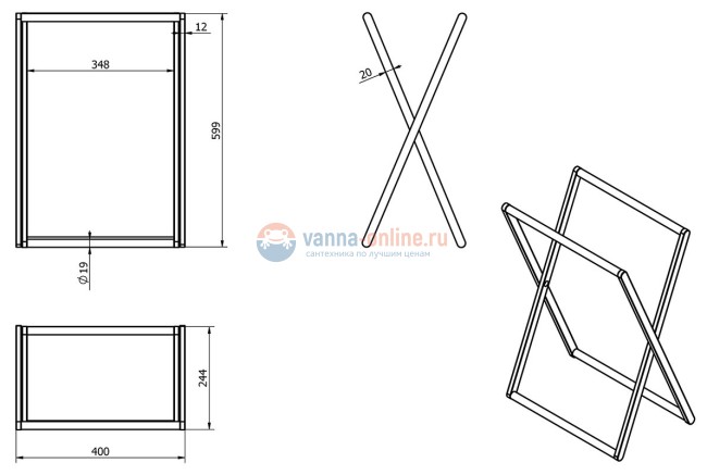 Полотенцедержатель Langberger 73381