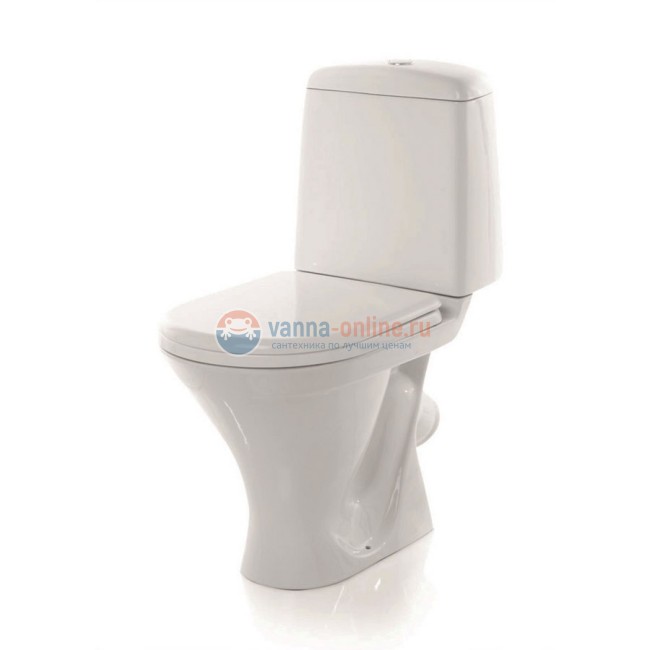 Напольный унитаз Sanita Luxe Аттика Эконом ATCSACC01090113 крышка стандарт Напольный унитаз Sanita Luxe Аттика Эконом ATCSACC01090113 крышка стандарт