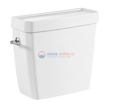 Смывной бачок Roca Carmen 3410A1000, нижний подвод, цвет белый