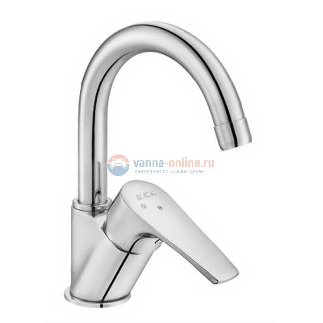 Смеситель E.C.A Niobe 102188054EX для раковины Смеситель E.C.A Niobe 102188054EX для раковины