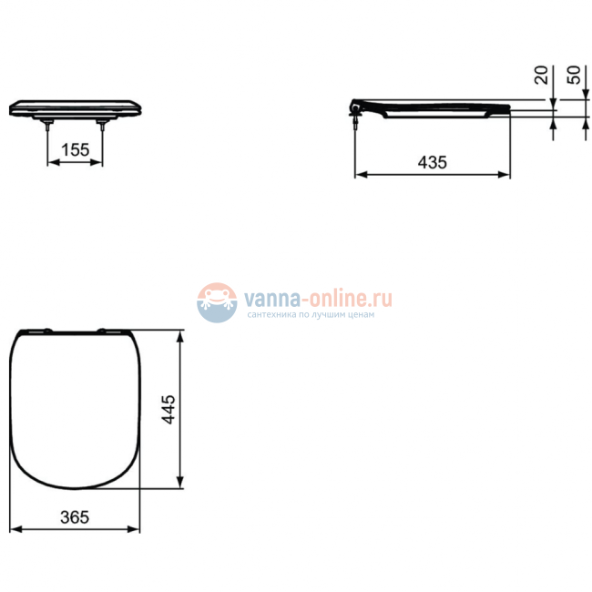 Инсталляция Ideal Standard ProSys R030501 с унитазом T007901 TESI AquaBlade, клавиша, сиденье микролифт, комплект