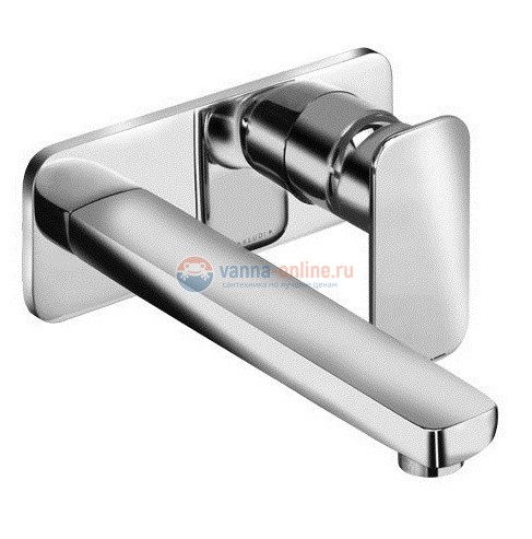 Смеситель Kludi E2 492450575 для раковины настенный, длина излива 22 см Смеситель Kludi E2 492450575 для раковины настенный, длина излива 22 см