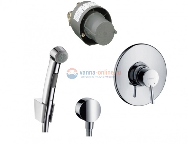 Гигиенический душ 4 в 1 Hansgrohe Talis S (72606000/13620180/32128000/27453000)