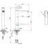 Смеситель для раковины Ideal Standard CONNECT AIR A7028AA
