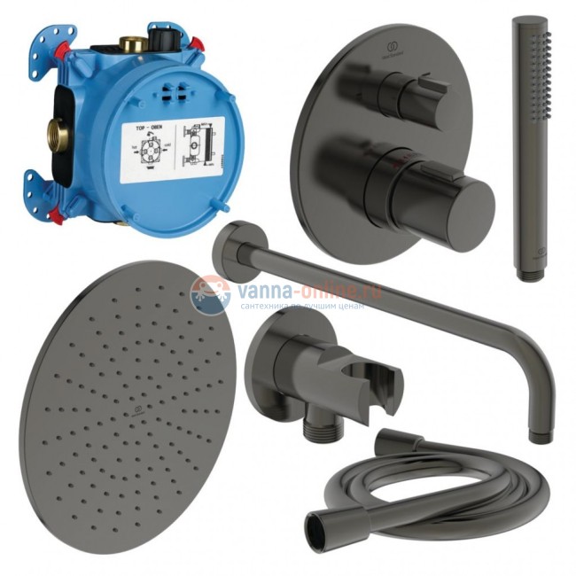 Промо комплект "ВСЕ для встройки ALL IN ONE" Ideal Standard CERATHERM T100 A7573A5 Промо комплект "ВСЕ для встройки ALL IN ONE" Ideal Standard CERATHERM T100 A7573A5