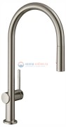 Кухонный смеситель Hansgrohe Talis M54, 72801800, с вытяжным изливом, 2 режима струи, под сталь