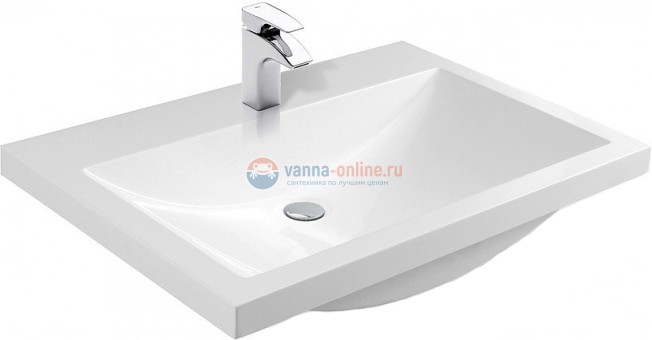 Раковина встраиваемая сверху Эстет Монако 70х48 ФР-00000792 белая
