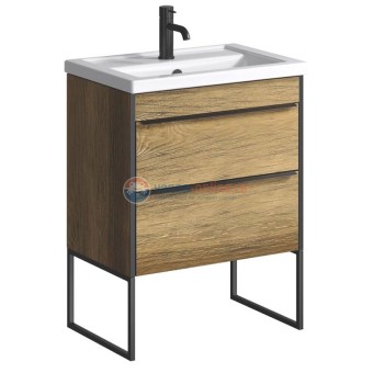 Тумба под раковину Aqwella Fargo FRG0107DB 70 см с ящиками, дуб балтийский