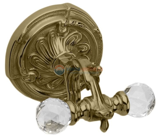 Крючок Art&Max Barocco Crystal AM-1784-Br-С, бронза