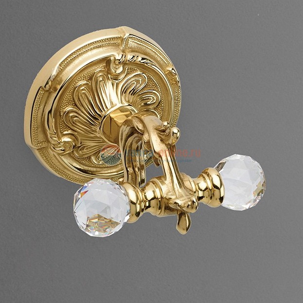 Крючок Art&Max Barocco Crystal AM-1784-Br-С, бронза