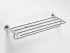 Полка для полотенец Bemeta Omega 104105072 65.5 x 20 x 11 cм, хром