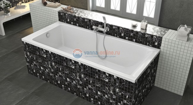 Ванна из искусственного камня Marmo Bagno Ницца 180x80 MB-N180-80