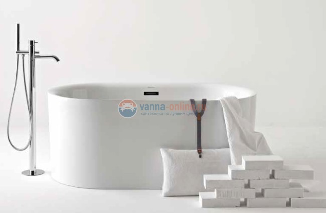 Ванна акриловая Kerasan Nolita 145 х 78 см 535001