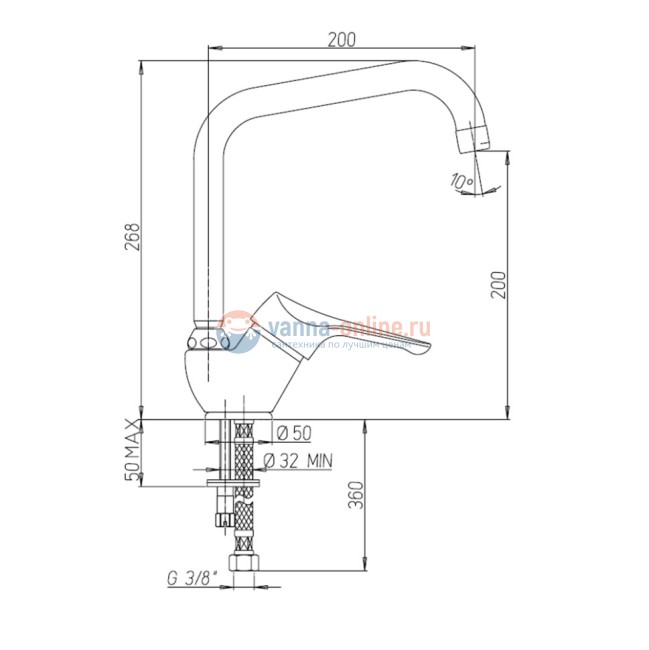 Смеситель для кухни Paini Dilos Смеситель для кухни Paini Dilos