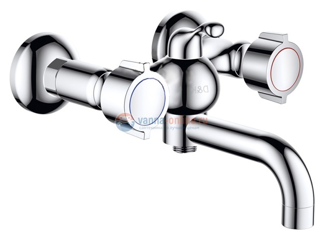 Смеситель D&K Torhall Hessen DA1413241 для ванны с душем Смеситель D&K Torhall Hessen DA1413241 для ванны с душем