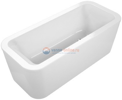 Ванна Villeroy&Boch LOOP&FRIENDS SQUARE Duo UBA180LFS2V-01, 180х80 см, акрил