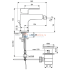 Смеситель для биде Ideal Standard CERAFINE MODEL D BC492AA