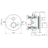 Промо комплект "ВСЕ для встройки ALL IN ONE" Ideal Standard CERATHERM T100 A7573AA