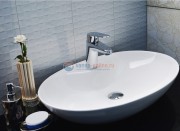 Раковина CeramaLux Серия N 9438 накладная, белый