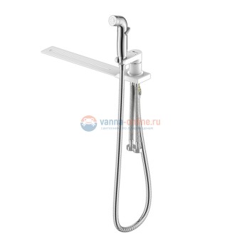 Гигиенический душ Lemark Solo LM7170CW со смесителем для установки на унитаз Гигиенический душ Lemark Solo LM7170CW со смесителем для установки на унитаз