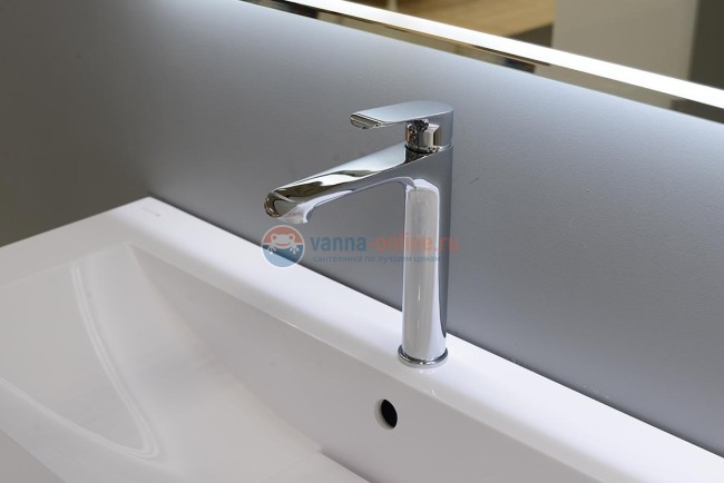 Смеситель Agger Glorious A1212100 для раковины без донного клапана, хром