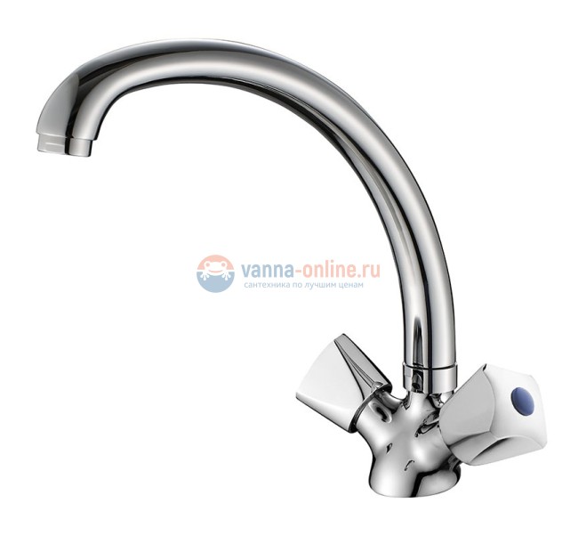 Смеситель Agger Retro-S A1800200 для кухни, хром